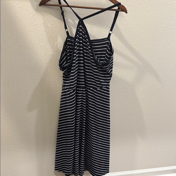 torrid Dresses & Skirts - Torrid Striped Navy and White Tee